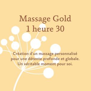 Massage Gold - 1h30